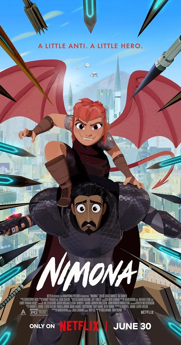 دانلود انیمیشن نیمونا دوبله فارسی سانسور شده با کیفیت بالا لینک مستقیم