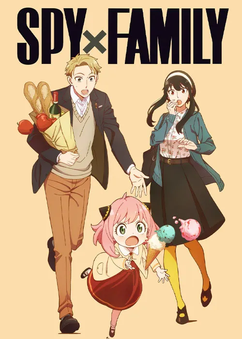 دانلود انیمه خانواده ای از جنس جاسوس با دوبله فارسی | Spy x Family 2022-2023