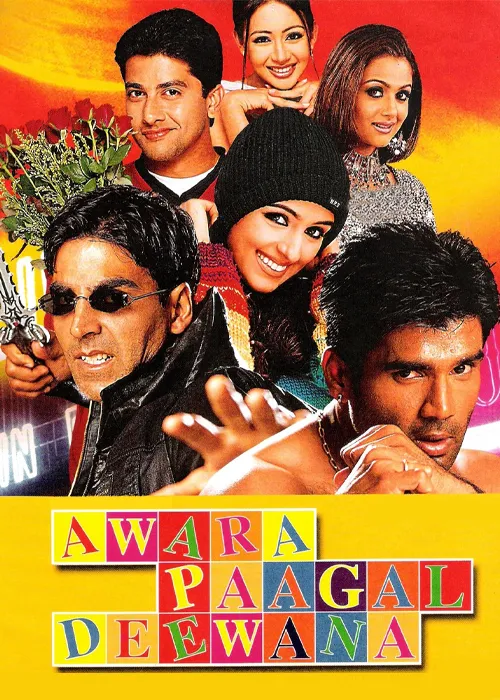 دانلود فیلم هندی آواره مجنون دیوانه | Awara Paagal Deewana 2002