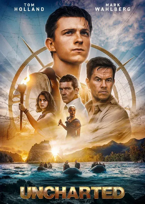دانلود فیلم اکشن آنچارتد با دوبله فارسی Uncharted 2022 BluRay فیلم سینمایی آنچارتد