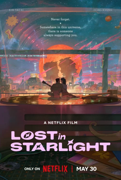 دانلود انیمیشن گمشده در نور ستارگان دوبله فارسی Lost in Starlight 2025