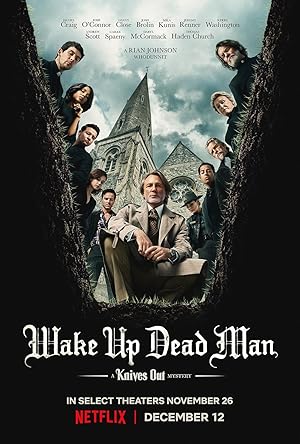 دانلود فیلم بیدار شو مرد مرده Wake Up Dead Man 2025 با دوبله فارسی