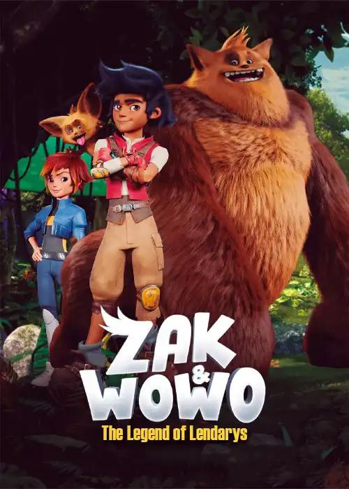 دانلود انیمیشن زک و وُوُ  افسانه لندریس 2024 با دوبله فارسی